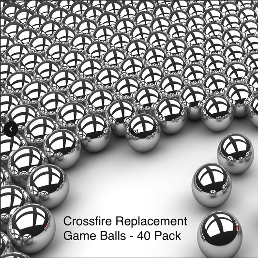 Crossfire Game Replacement Balls Milton Bradley (40 Pack)