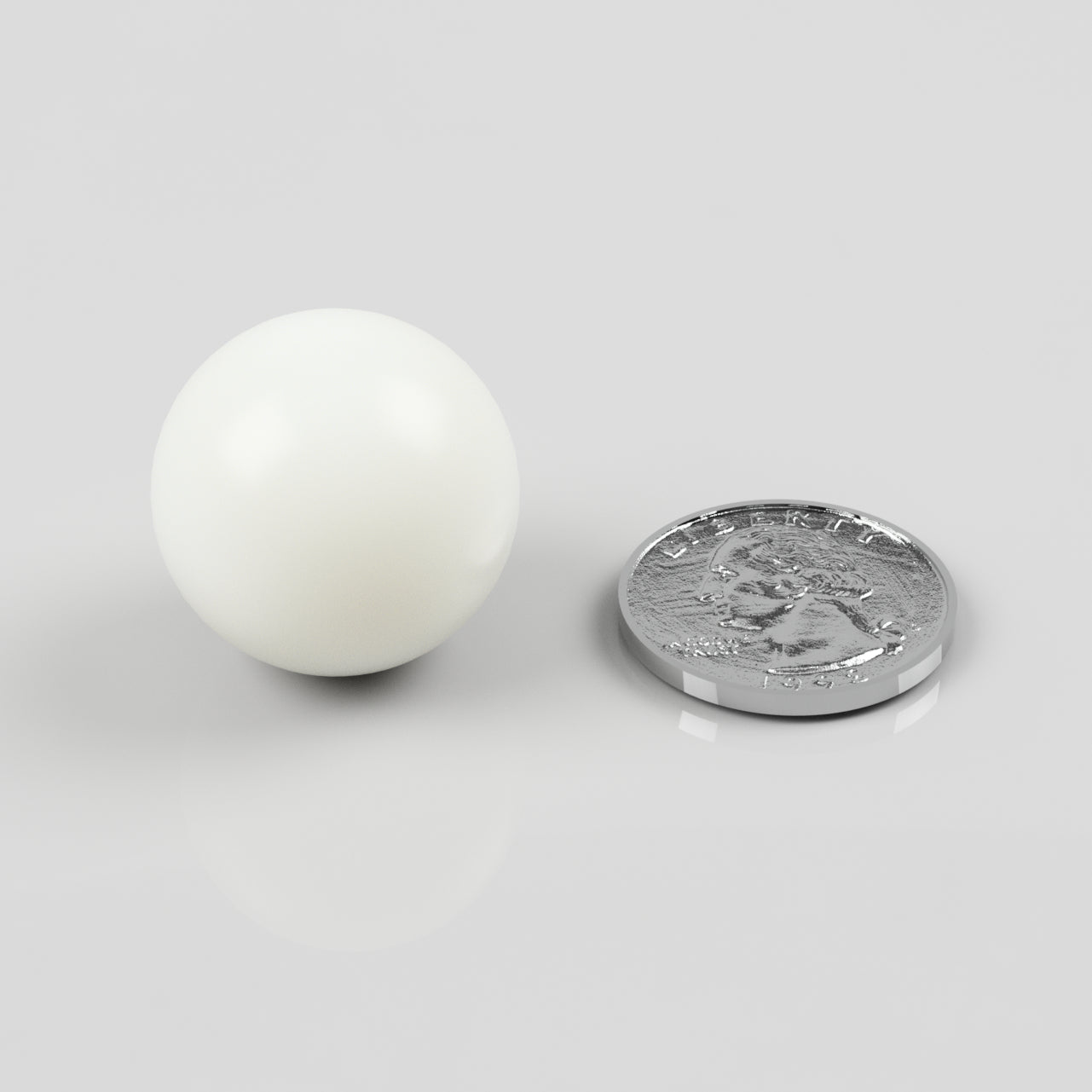 1" Inch Delrin Plastic Ball Bearings G1
