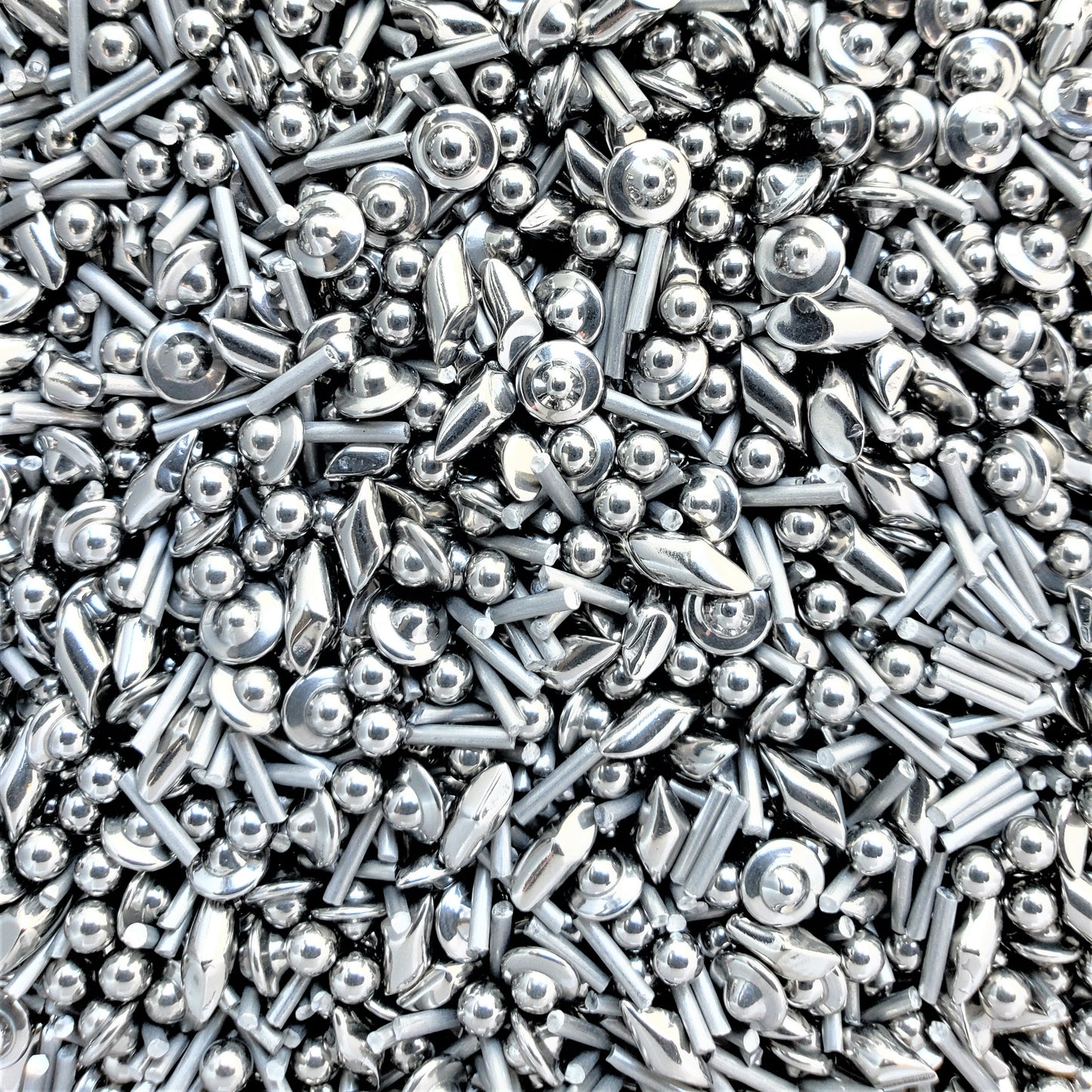 4 Shape Mix (5 LB) - 1/8” Stainless Steel Tumbling Media