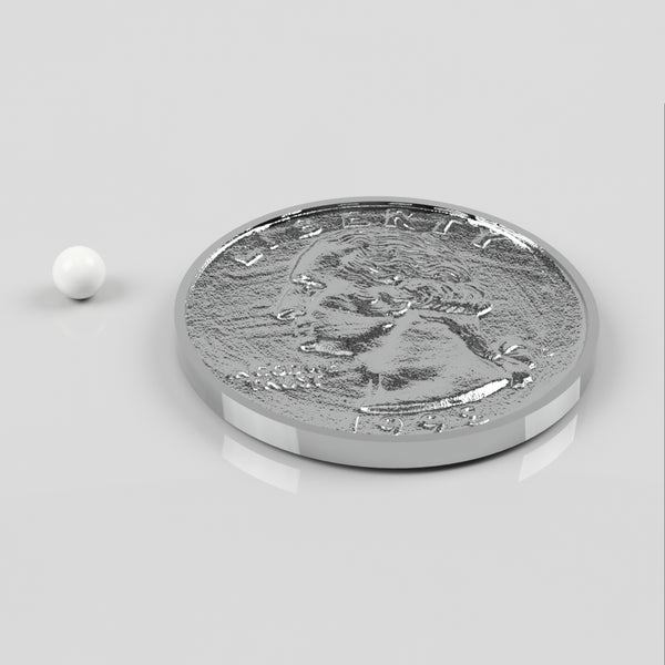 1/8" Inch ZrO2 Zirconium Oxide Ceramic Ball Bearings G5