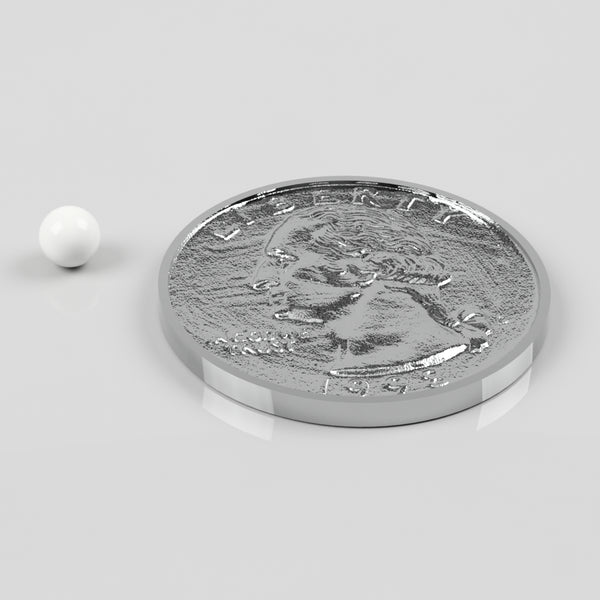 5/32" Inch ZrO2 Zirconium Oxide Ceramic Ball Bearings G5