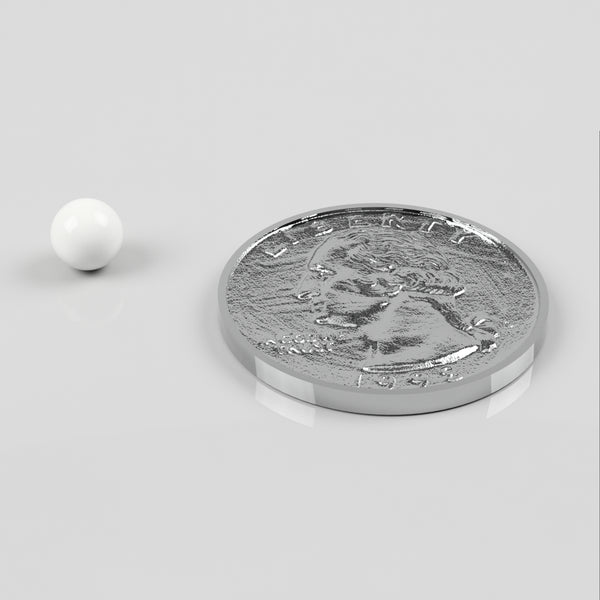 7/32" Inch ZrO2 Zirconium Oxide Ceramic Ball Bearings G5