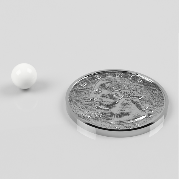 1/4" Inch ZrO2 Zirconium Oxide Ceramic Ball Bearings G5