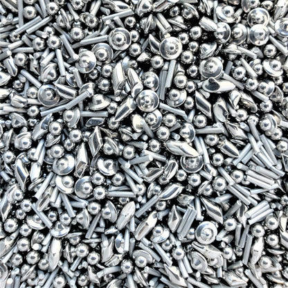 4 Shape Mix (Bulk) - 1/8” Stainless Steel Tumbling Media