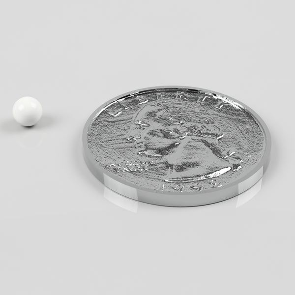 4mm ZrO2 Zirconium Oxide Ceramic Ball Bearings G5