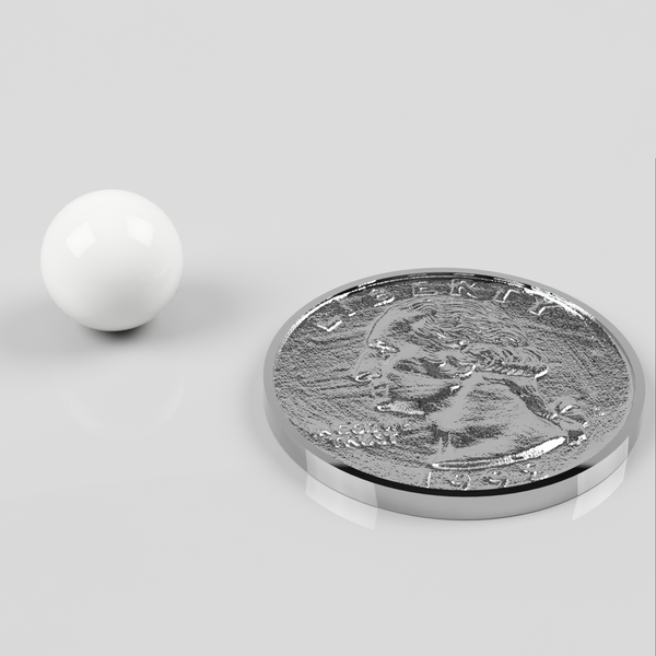 3/8" Inch ZrO2 Zirconium Oxide Ceramic Ball Bearings G5